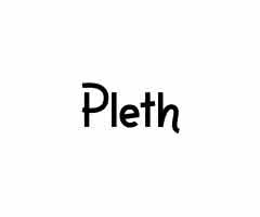 early Pleth logo concept