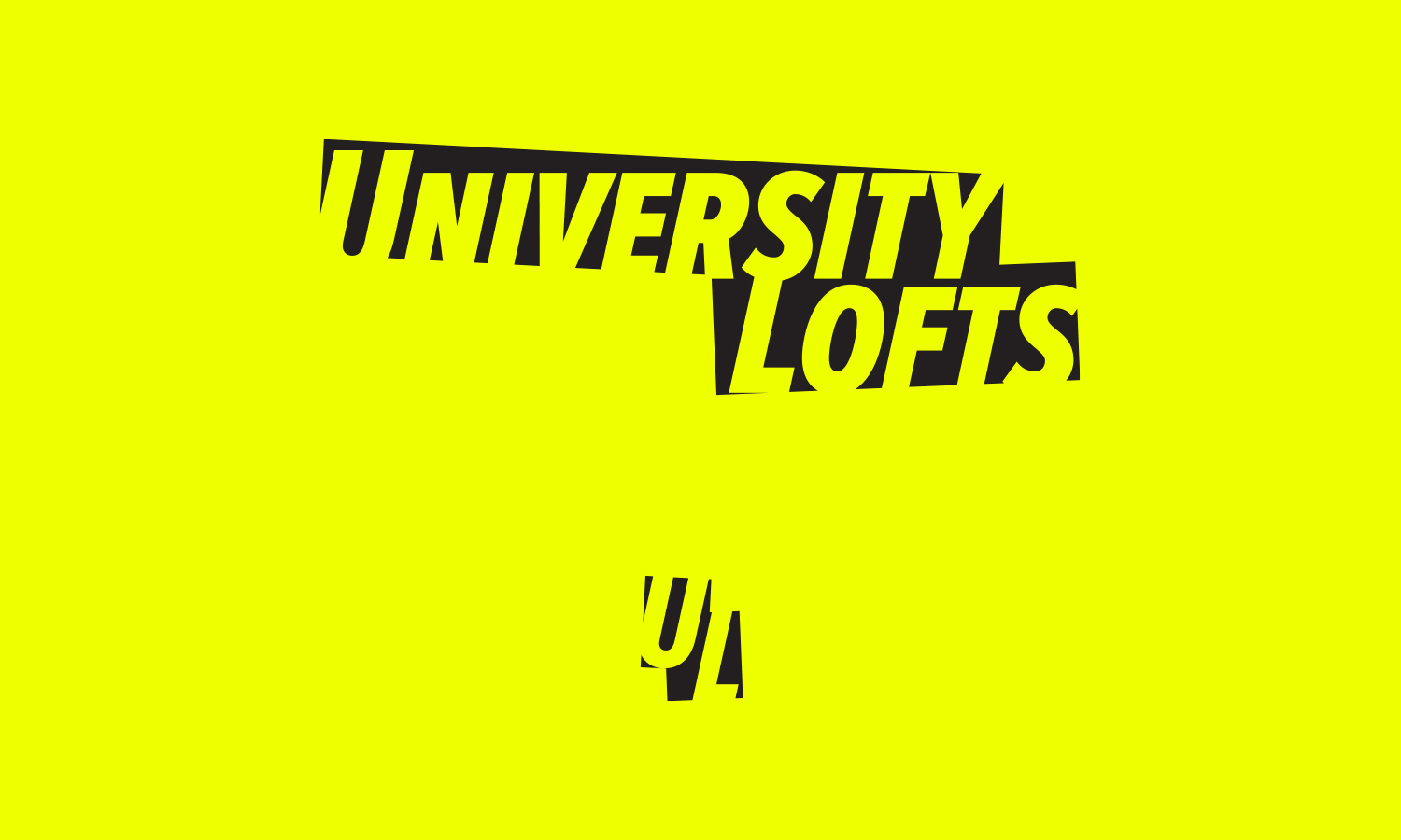 early University Lofts logo concept